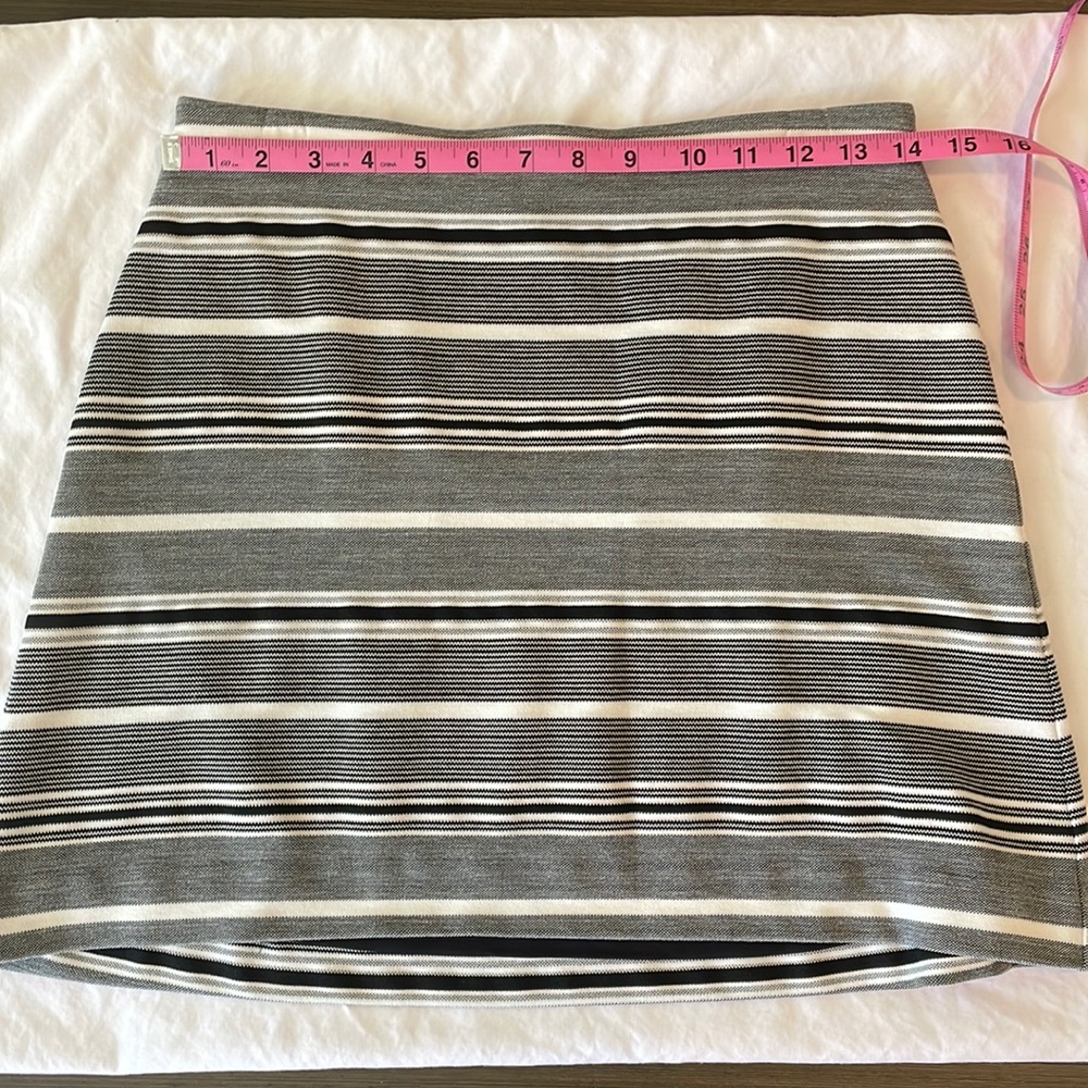 Black and white skirt